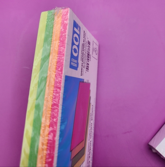 Neon Ruled Index Cards - Picture 4 of 4